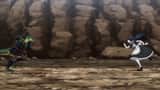 Cameriera ninja robot contro uomo lucertola samurai