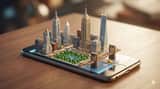 Invite pour un diorama de ville miniature basé sur des objets