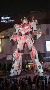 Odaiba Gundam Construction Process Visualization
