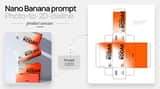 Photo to Product Packaging Dieline Prompt