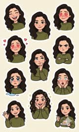 Pixar Sticker Sheet Generation Prompt