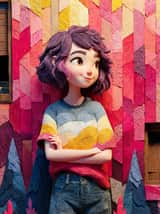 Pixar/Disney Style 3D Animated Character Slides