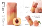 Premium Japanese-Style Kiwi Juice Skin Packaging Poster