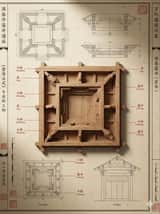 Qing Dynasty Architectural Design Archive Simulation