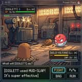 Battaglia Pixel Art in stile Retro Game