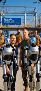 Vidéo de transformation d'une usine de robots