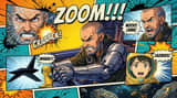Prompt JSON per l'illustrazione di un poster di fumetti di fantascienza per Nano Banana Pro