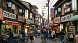 Showa Era Shopping Street Atmosphere