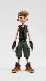 Stop-Motion Character Turntable Showcase