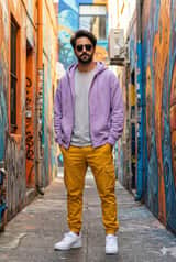 Streetwear Photography in Urban Alleyway