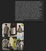 Capture d'écran de moodboard éditorial VINCO