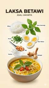 Structured Indonesian Food Infographic Prompt
