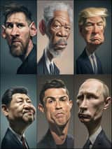 Structured Prompt for Hyperrealistic Caricature Portrait