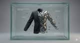 Surreal Abstract Concept Contained in a Display Case