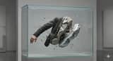 Surreal Abstract Concept Contained in a Display Case