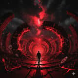 Prompt de Geração de Imagem: Distopia de Física Surreal