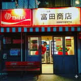 Takoyaki Illustration and Store Interior Synthesis Prompts