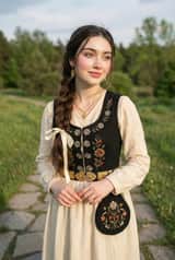Traditional Attire Portrait with Strict Face Preservation Prompt