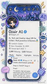 Twitter Profile Doodle Art Transformation