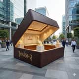Ultra-Photorealistic Luxury Pop-Up Store Prompt
