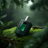 Photo de produit de parfum ultra-réaliste