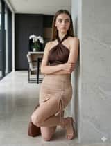 Ultra-Realistic Luxury Lifestyle Portrait with Facial Lock