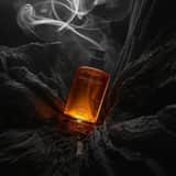 Photo de produit ultra-réaliste de gel douche Incense Oud