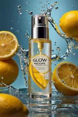 Prompt pour une photographie ultra-réaliste de produit de soin de la peau