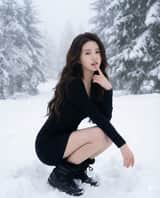 Ultra-Realistic Winter Fashion Portrait