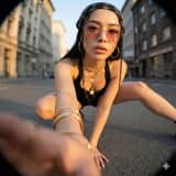 Ultra-Wide Angle Dynamic Pose Remake Prompt