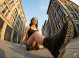 Ultra-Wide Angle Dynamic Pose Remake Prompt