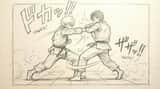 様々な戦闘シーンのラフスケッチプロンプト