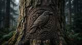 Viking Tree Carvings