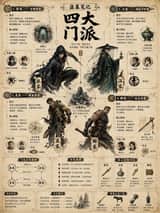 Vintage Faction Infographic Poster