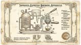 Vintage Patent Drawing Technical Illustration