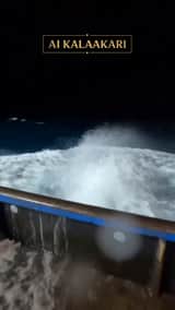 Video lan truyền về vụ cá mập tấn công tàu cá
