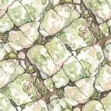 Motif de pavés en pierre à l'aquarelle sans raccord