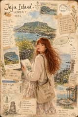 Watercolor Travel Journal Illustration reference