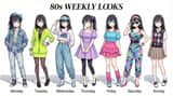 Weekly Outfit Coordination Lookbook Generation