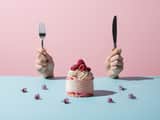 Wes Anderson Style Pop-Art Food Photography