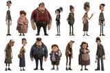 Elenco de Habitantes de Cidade com Animação Caprichosa
