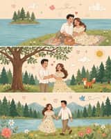 Ilustração de Arte Popular Fantástica