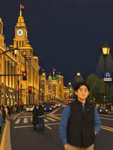 Ilustração de Viagem em Paper-Cut Criativa