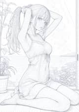 Transformation en illustration filaire 3D
