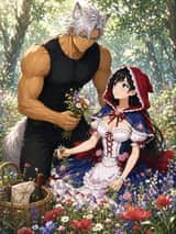 L'homme-loup et le Petit Chaperon rouge