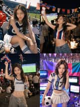 Serie detallada de retratos Kpop de verano para la Copa Mundial