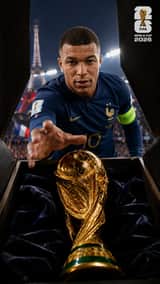 Perspectiva da Revelação do Troféu da Copa do Mundo