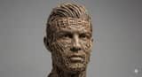 Woven Wooden Twig Portrait with Identity Lock