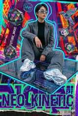 Pôster Y2K Cyberpunk Cyberpop