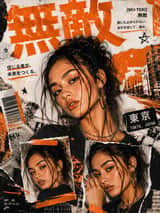 คอลลาจ Zine สไตล์ Y2K Tokyo